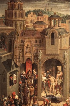  religiösen - Szenen aus der Passion Christi 1470detail4 Ordensmann Hans Memling